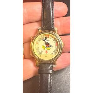 Vintage JAZ Disney Mickey Mouse Watch V422-0030, Plays Two Tunes